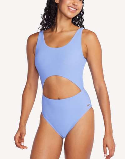 Ribbed Keyhole One Piece#color_ribbed-curious-blue