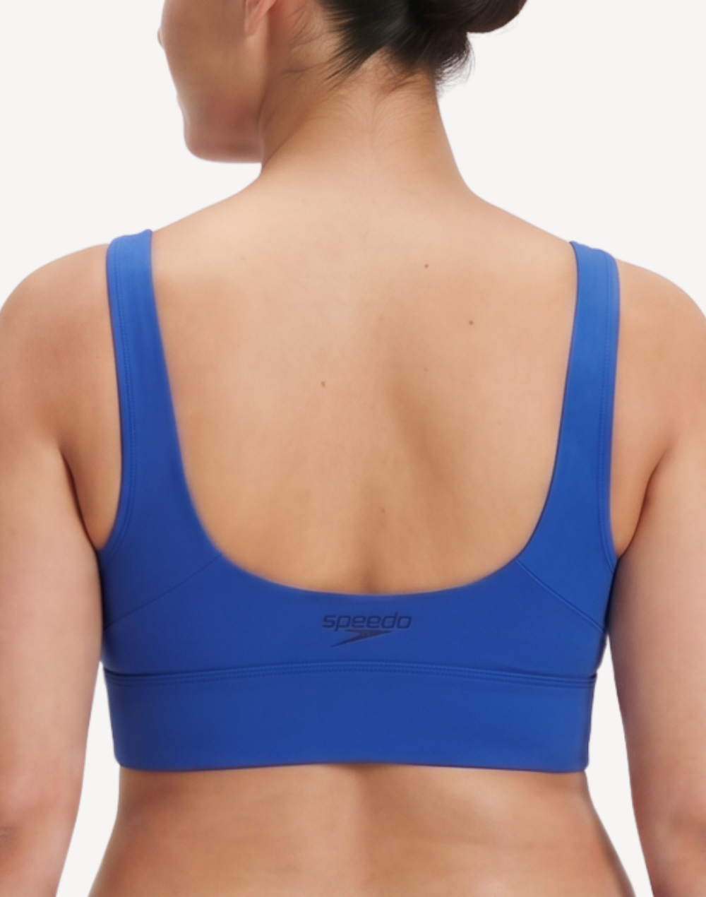 Solid Square Neck Bikini Top