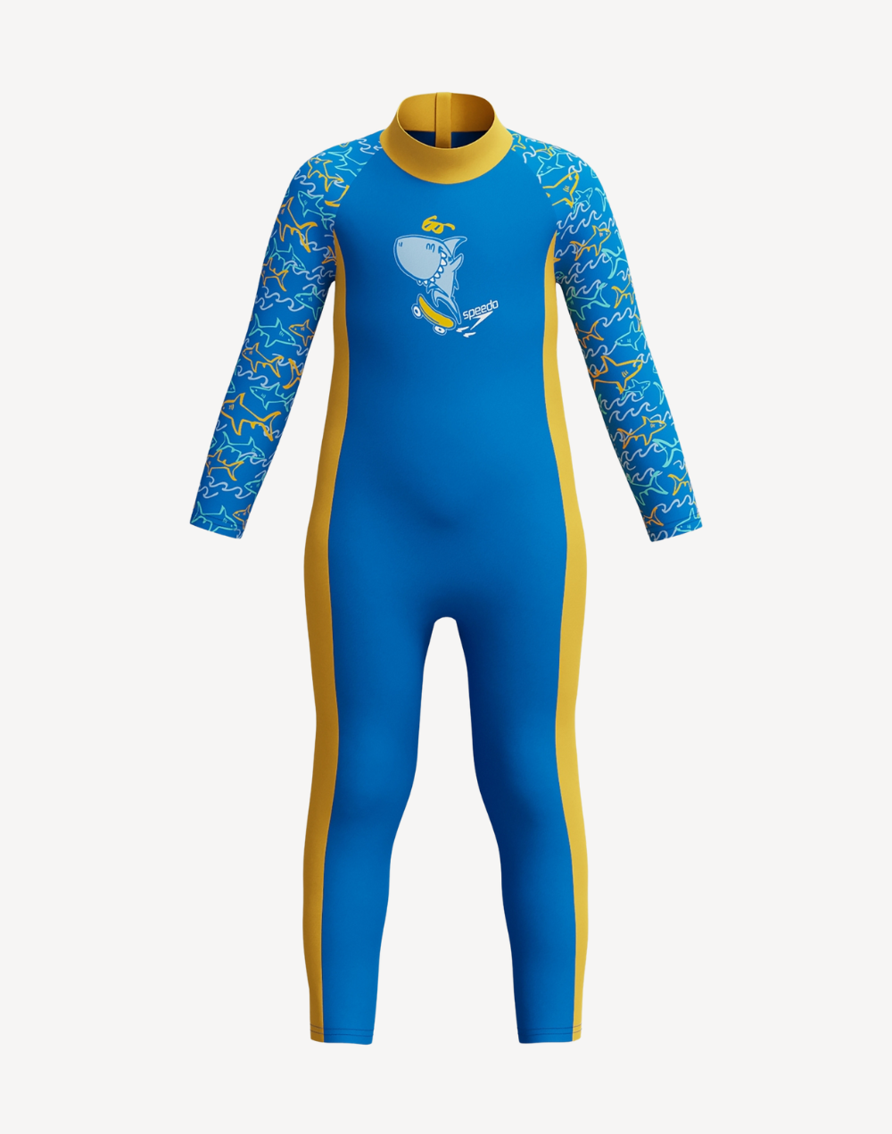 Toddler Boys Printed All-In-One UPF 40+ Sun Suit