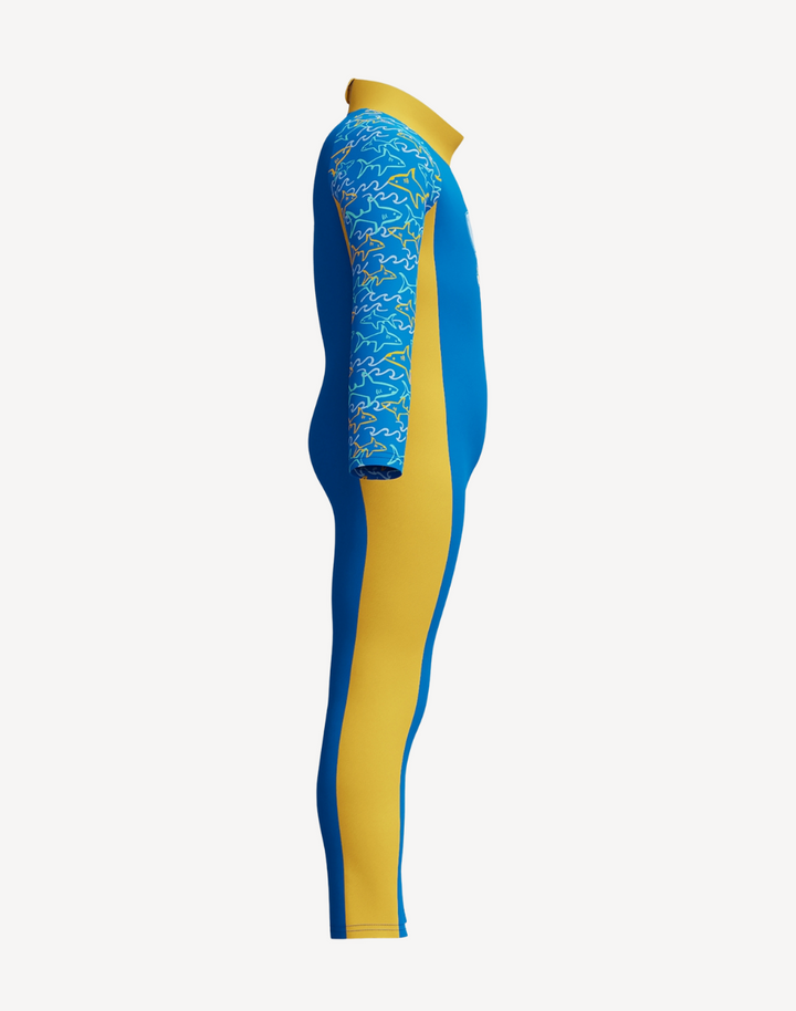 Toddler Boys Printed All-In-One UPF 40+ Sun Suit
