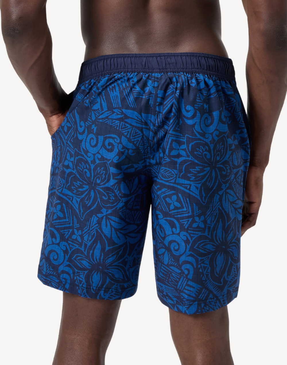 Hapuna Floral Bondi 20" Swim Trunk#color_hapuna-peacoat-navy