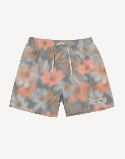 Blurred Floral 17" Swim Trunk#color_blurred-floral-multi