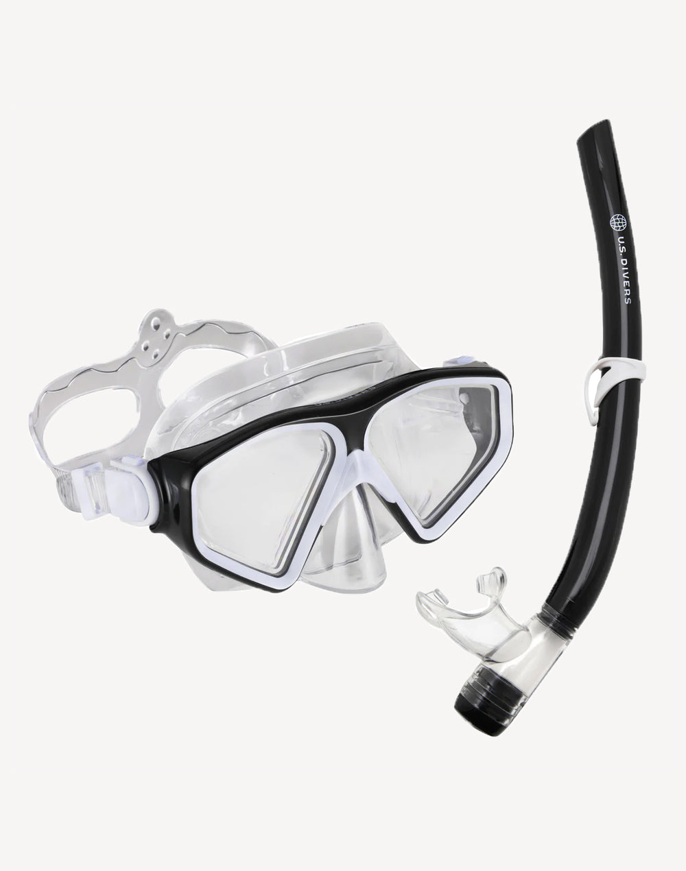 Adult Tiki Snorkel Mask Set#color_black