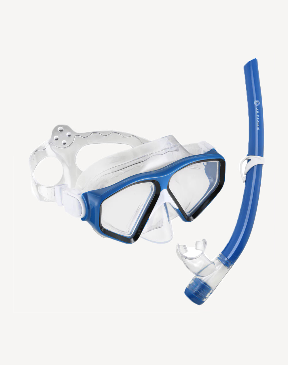 Adult Tiki Snorkel Mask Set#color_blue