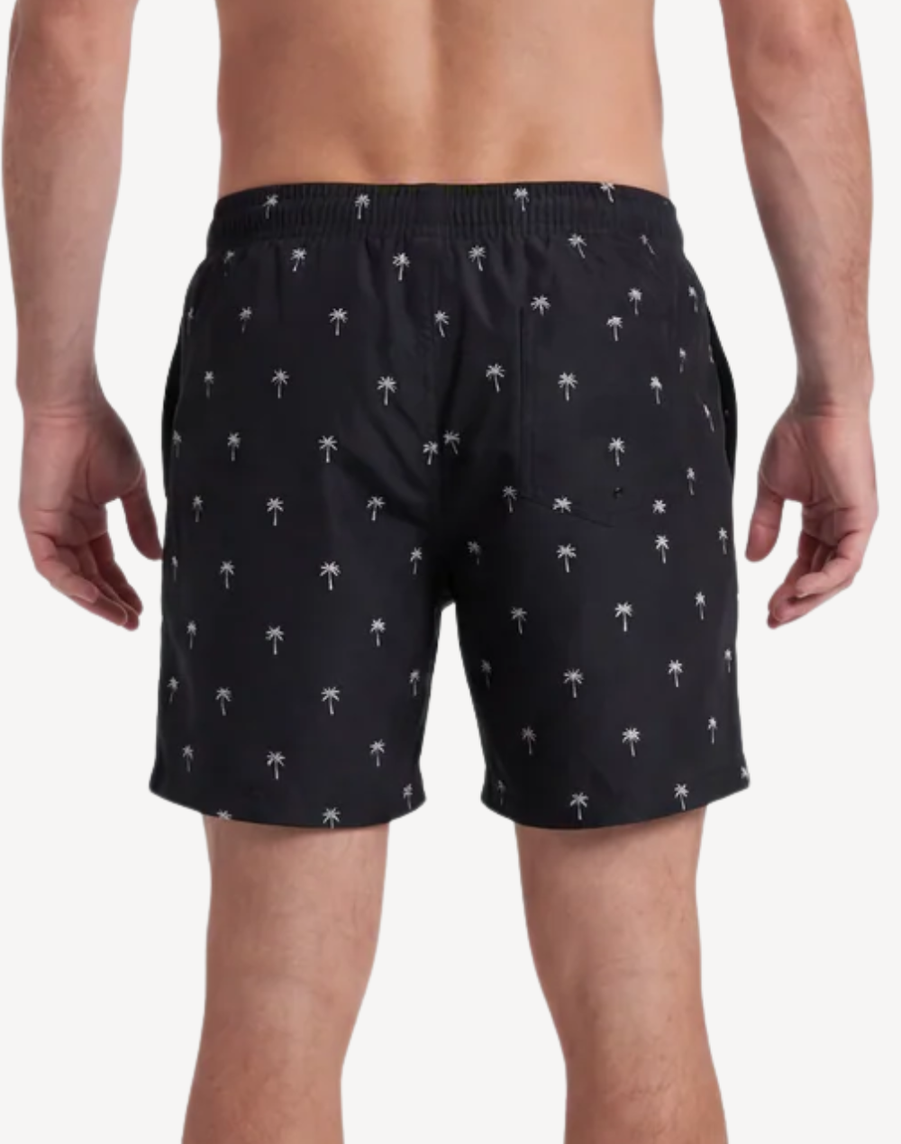 Mini Palm 17 Swim Trunk#color_mini-palm-black