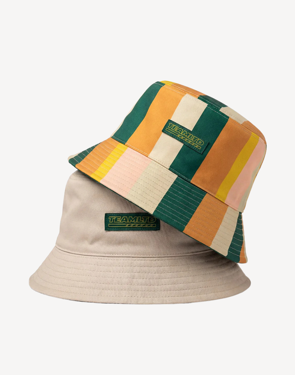 Stripe Reversible Bucket Hat