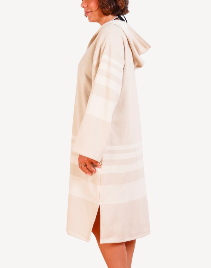 Gale Zip Front Poncho Cover Up