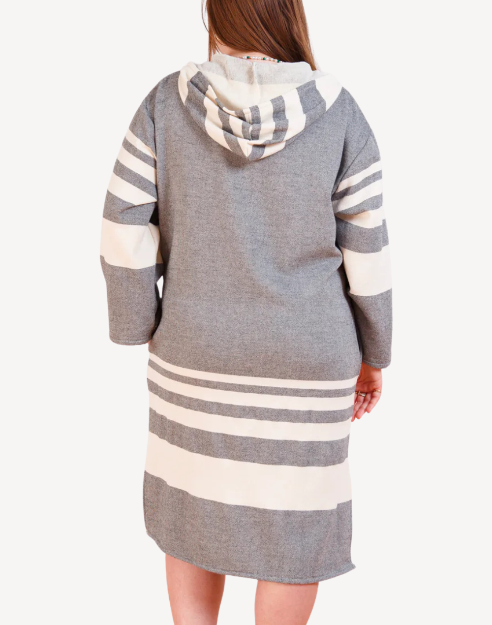 Gale Zip Front Poncho Cover Up