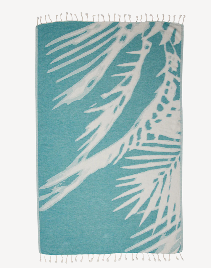 The Somers Palm Turkish Towel
