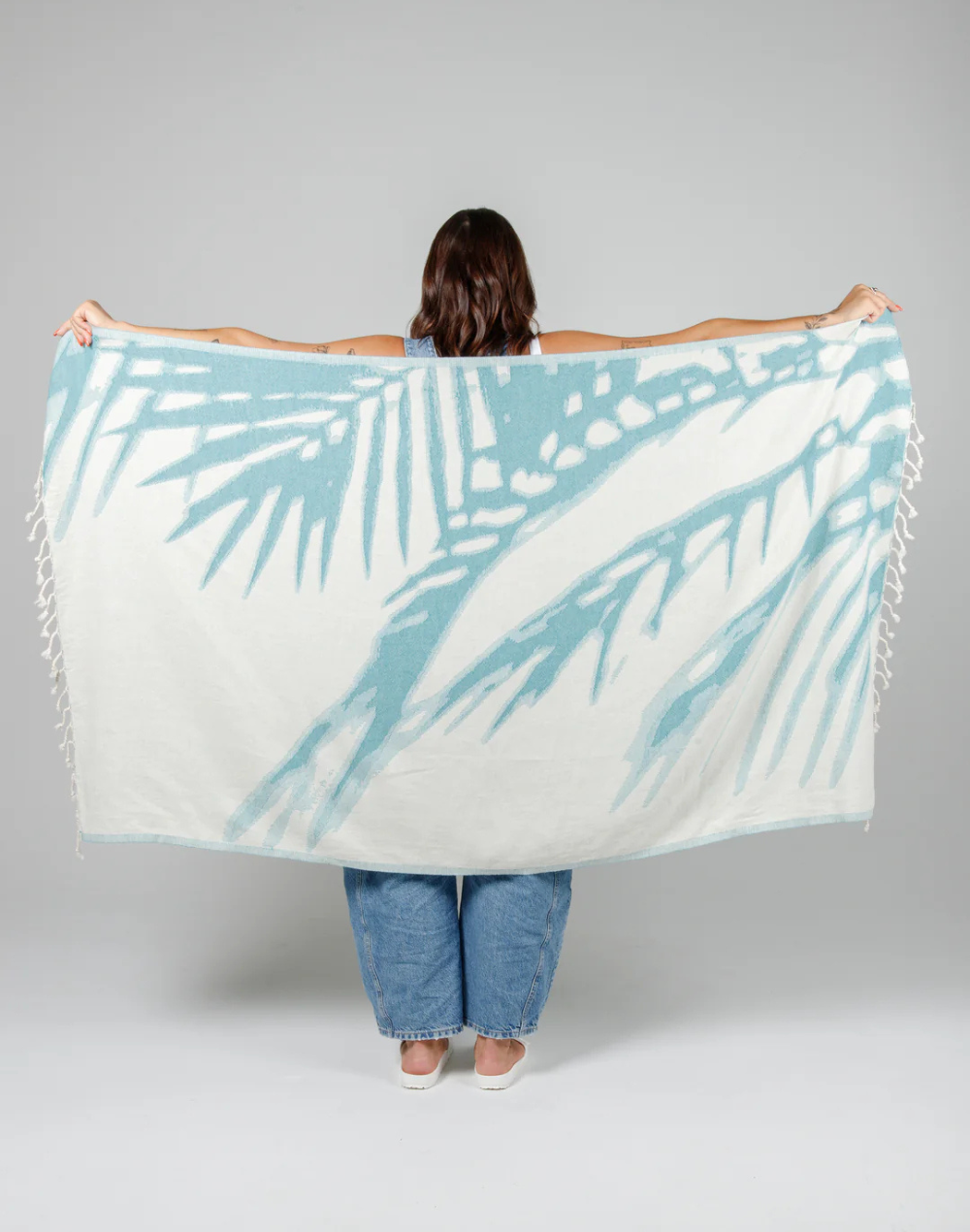 The Somers Palm Turkish Towel