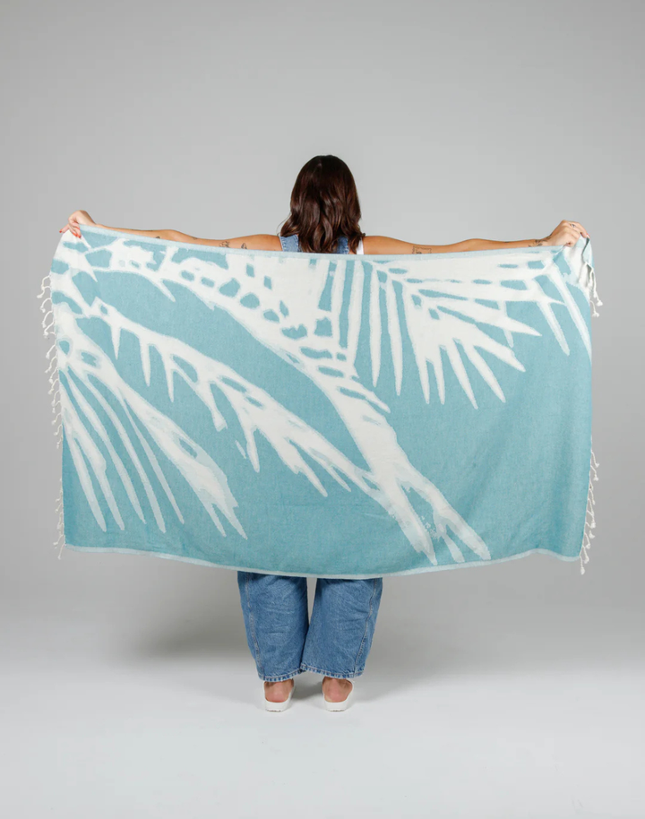 The Somers Palm Turkish Towel