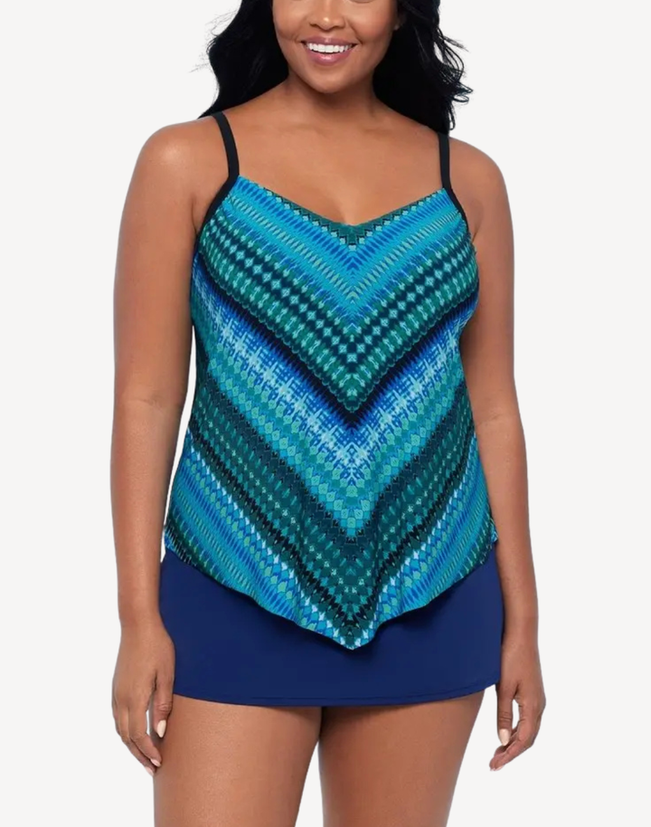En Pointe Hank Tankini Top