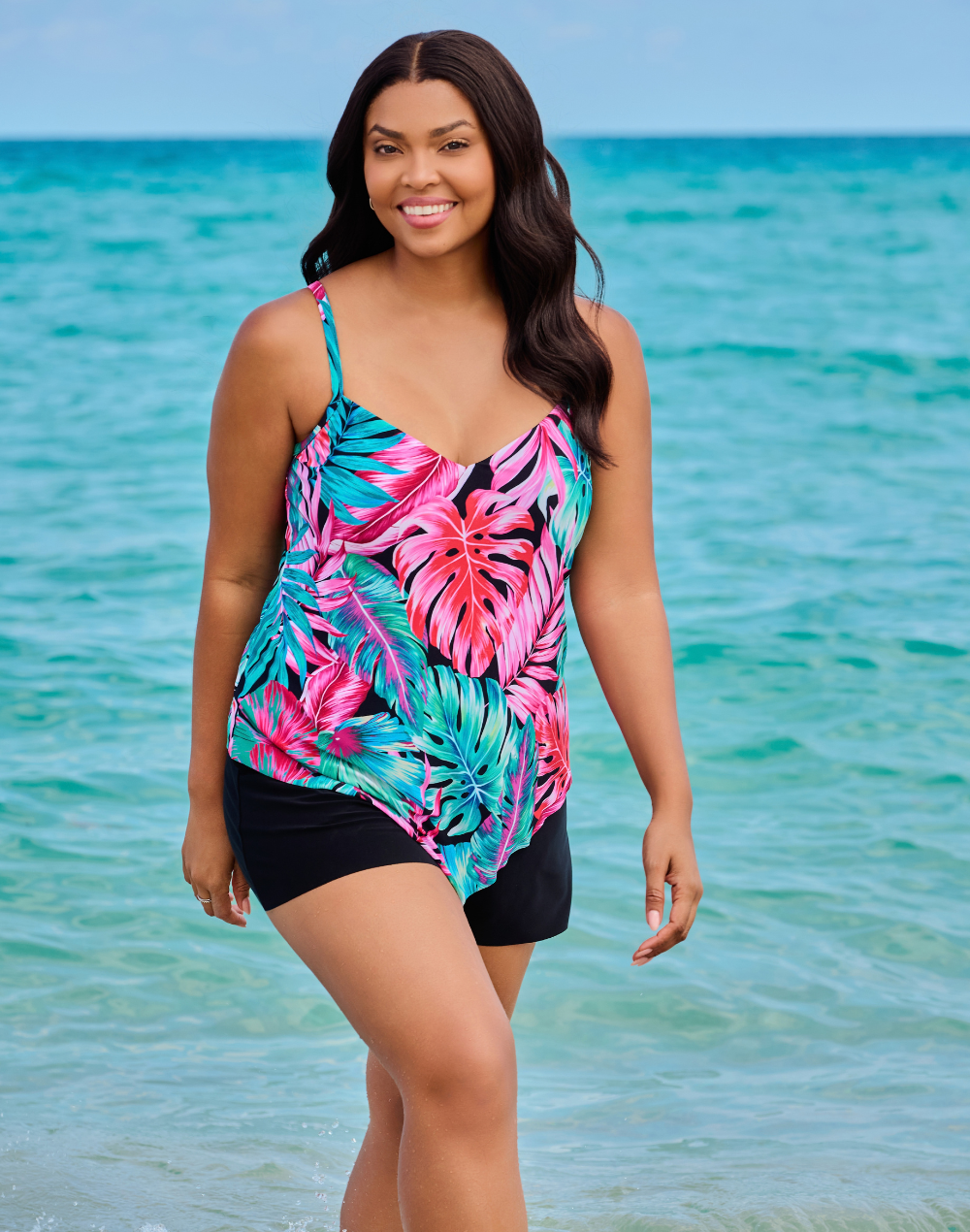 Hot Tropics Hank Swim Romper