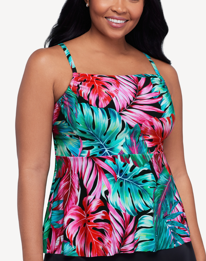 Hot Tropics Terri Tankini Top