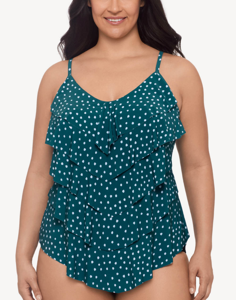 Sea Stones Rachel Plus Size Tankini Top