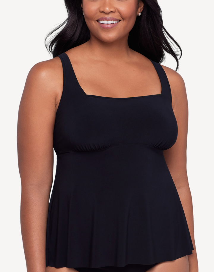 Solid Maddie Tankini Top