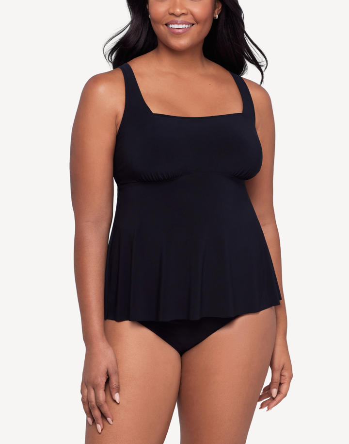 Solid Maddie Tankini Top
