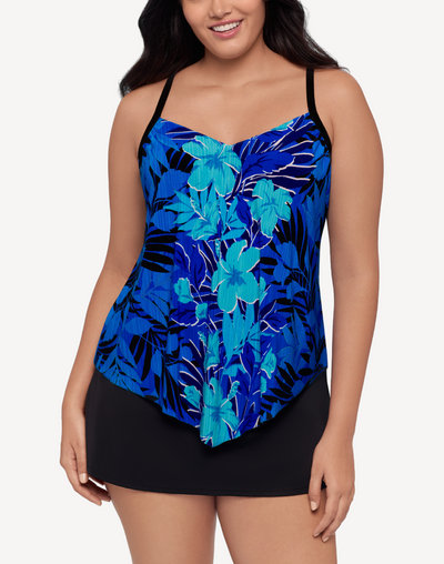 Tropic Zone Hank Tankini Top#color_tropic-blue-multi