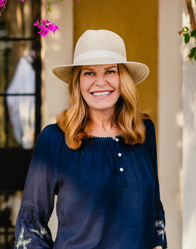 Women's Caroline UPF 50 Hat#color_caroline-beige