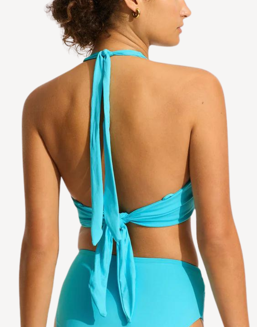 Collective DD Wrap Front Halter Bikini Top#color_collective-atoll-blue