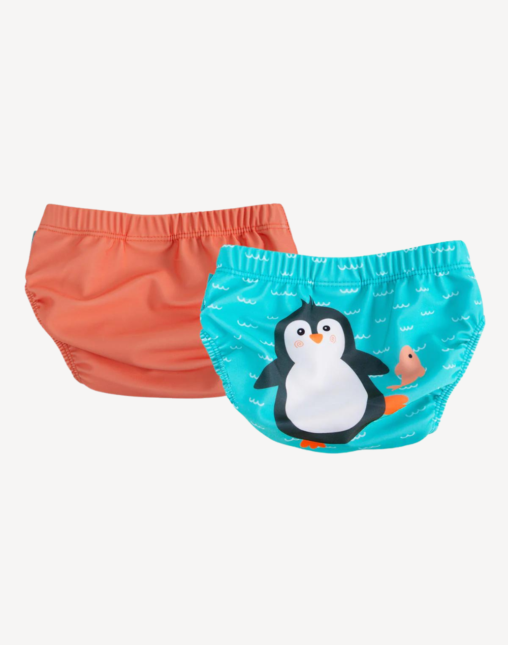 2 Pack Reusable Swim Diaper#color_penguin-blue