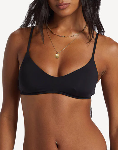 Sol Searcher V Bralette Bikini Top#color_black