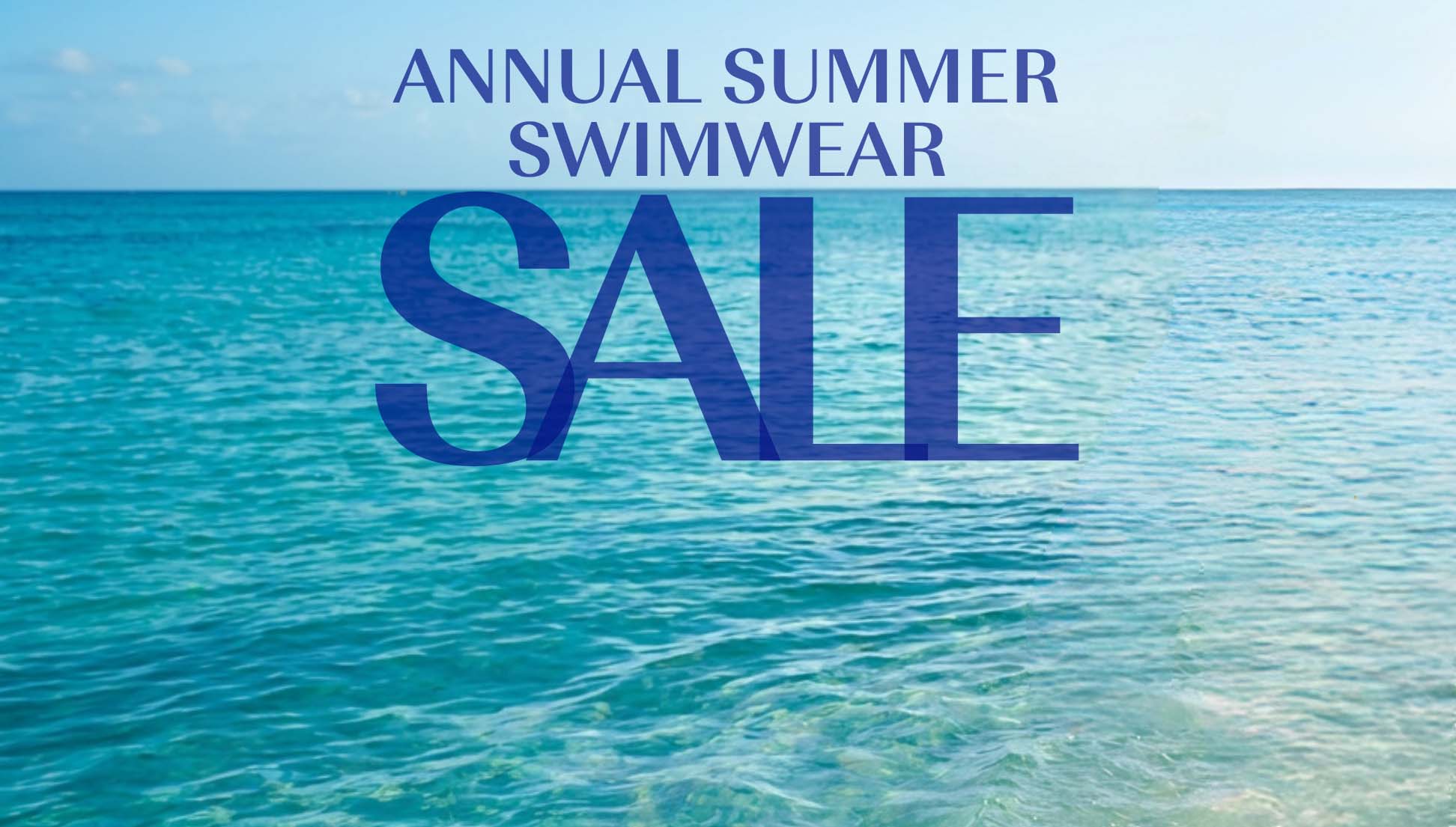 Annual Summer Swimwear Sale 2026