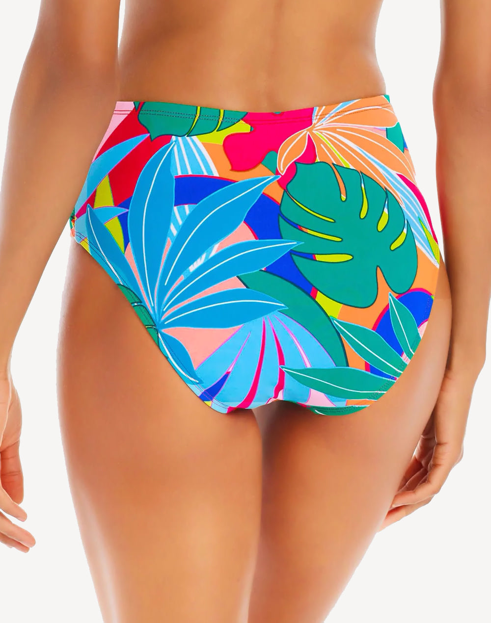 Life Of The Party High Waist Bikini Bottom#color_life-of-the-party-multi