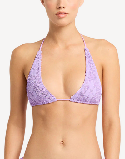 Cornflower Sofie Triangle Bikini Top#color_cornflower-lavender