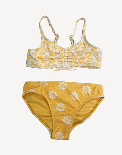 Girls Daisy Dance Pique Bikini Set#color_daisy-sun-yellow