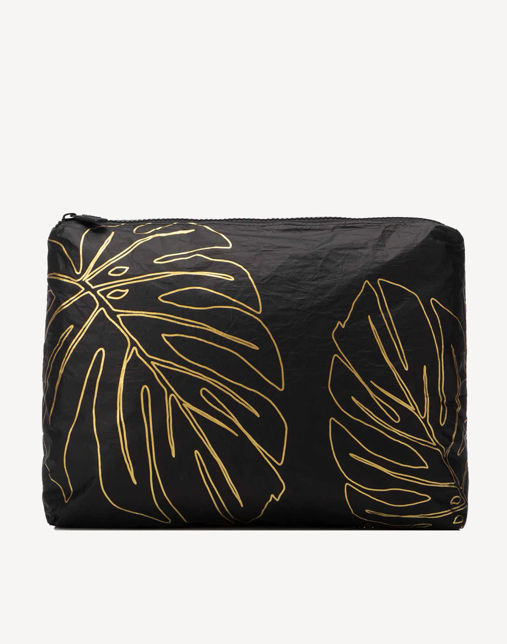Lanai Mid Size Pouch#color_lanai-gold-on-black