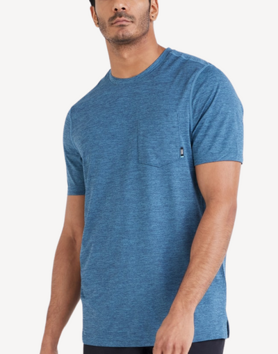 Droptemp All Day Cooling Pocket T-Shirt#color_storm-heather