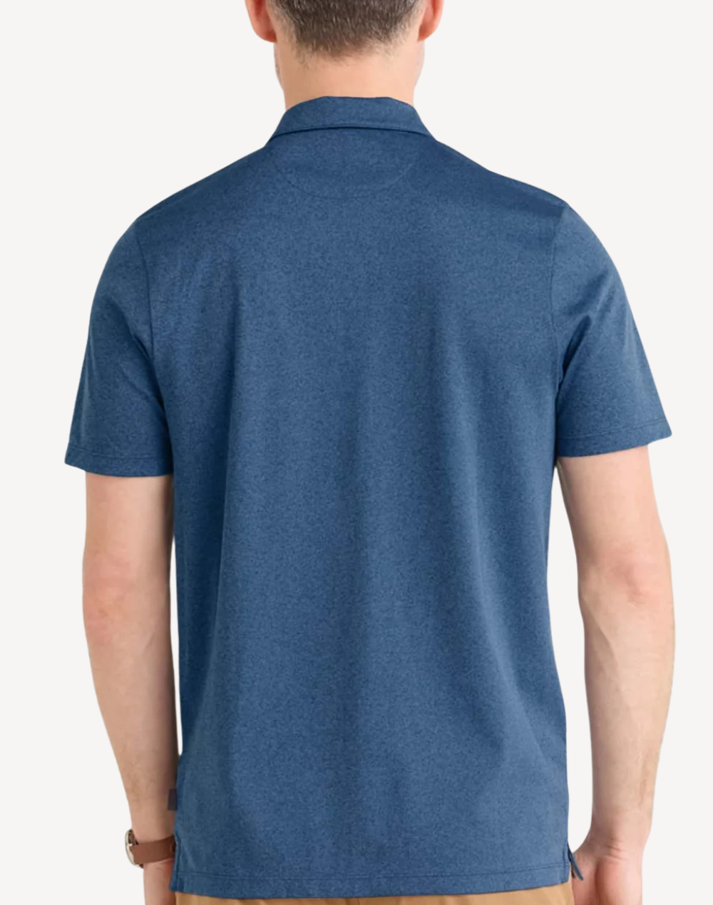 Droptemp Dry Resort Short Sleeve Shirt#color_dry-navy-heather