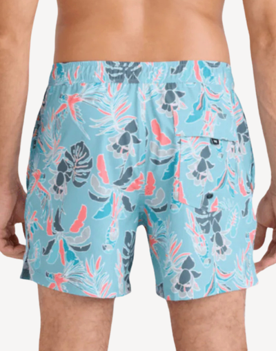 Island Tropics Oh Buoy 16" 2N1 Swim Trunk#color_island-tropics-blue-tide