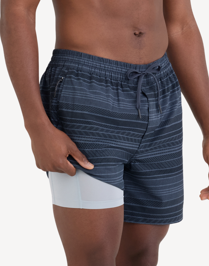 Sea To Shore 2N1 17" Swim Trunk
