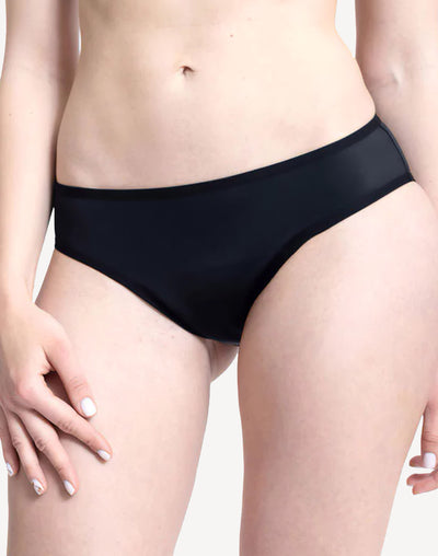 Women Menstrual Period Swimwear Bikini Bottoms High Waisted Bathing Suit 