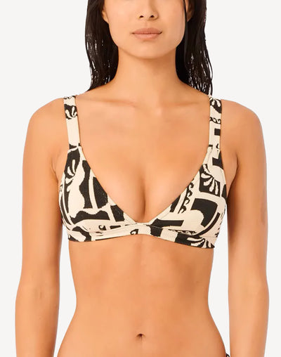 New Wave Fixed Tri Bikini Top#color_new-wave-black