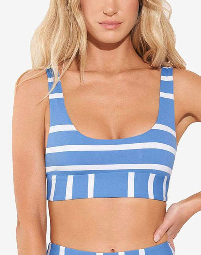 Sail Stripe Donna Bralette Bikini Top#color_sail-stripe-blue