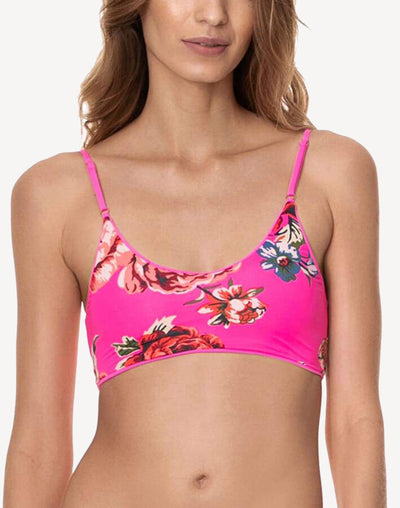 Fuchsia Agate Costa Classic Bikini Top#color_pink