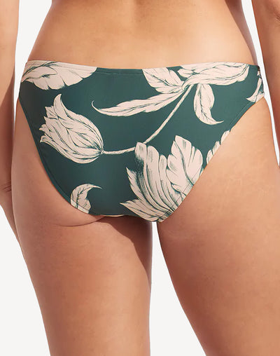 Fleur De Bloom Hipster Bikini Bottom#color_fleur-evergreen