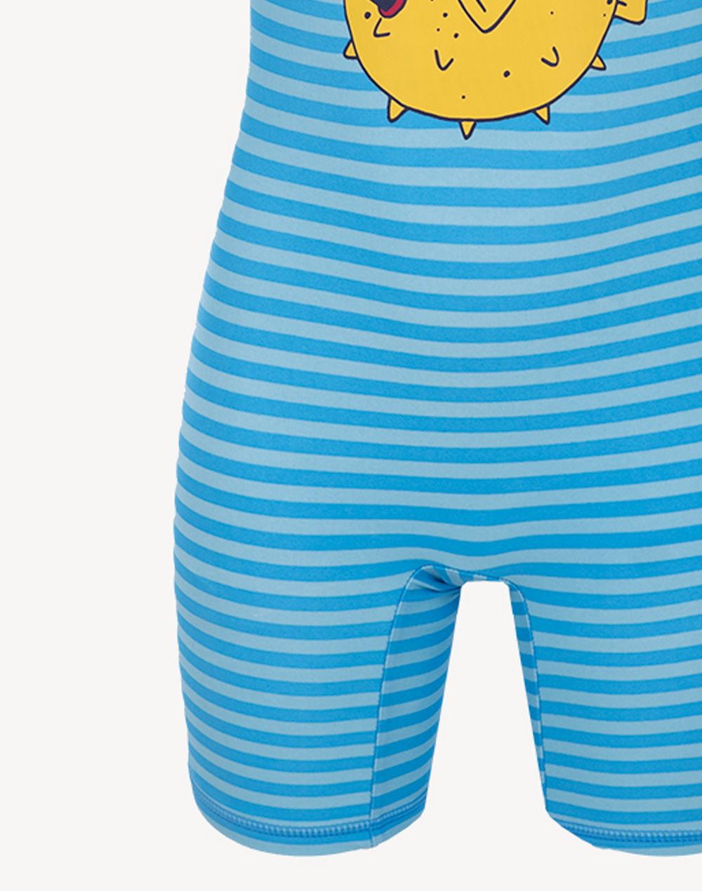5 Oceans Toddler Boy's Pufferfish UV Suit#color_blue
