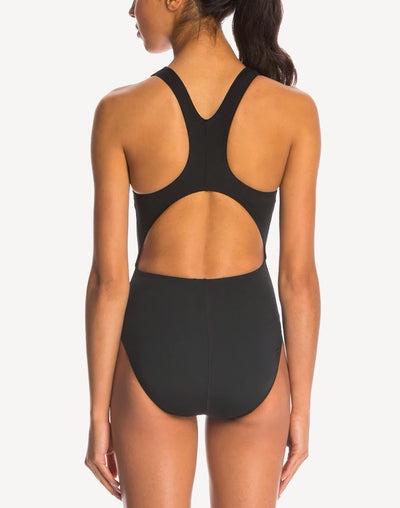 Solid Maxback Polyester One Piece#color_black