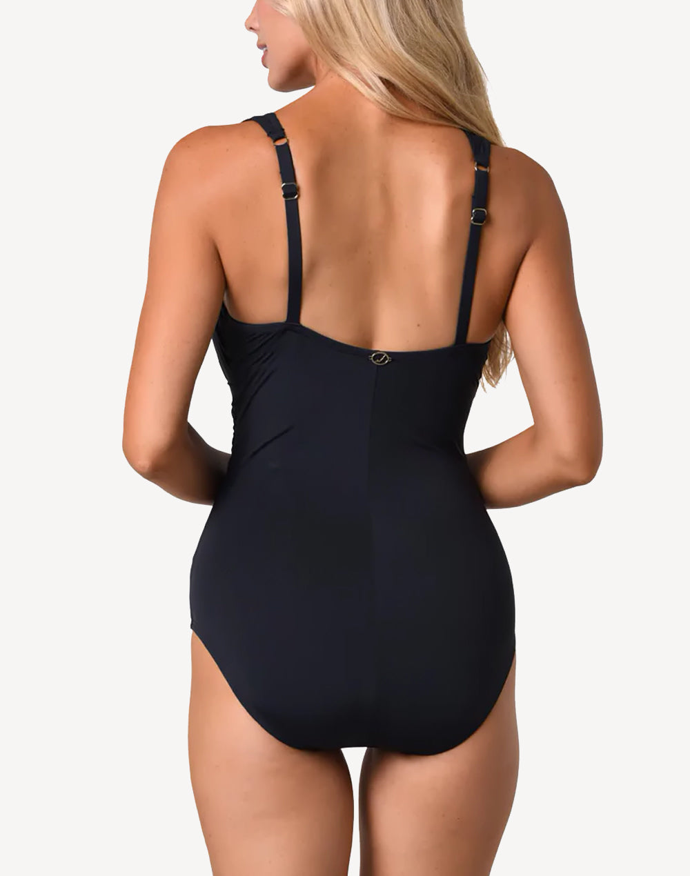 Solid Surplice One Piece