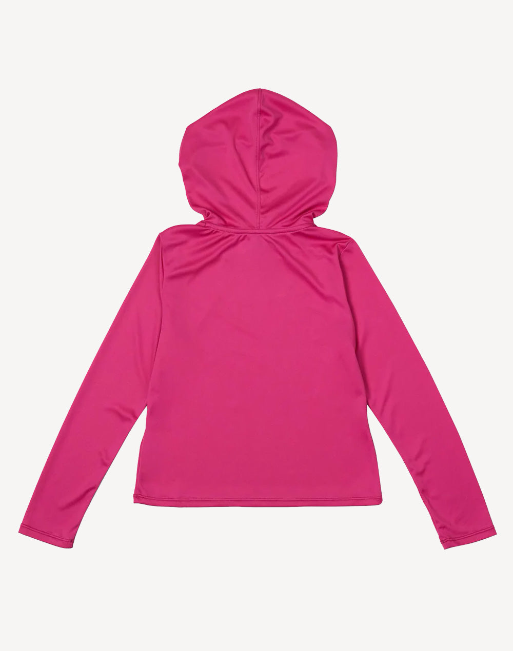 Girls Hooded Swim Tee#color_pink