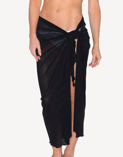Cover Me Solid Sarong#color_black