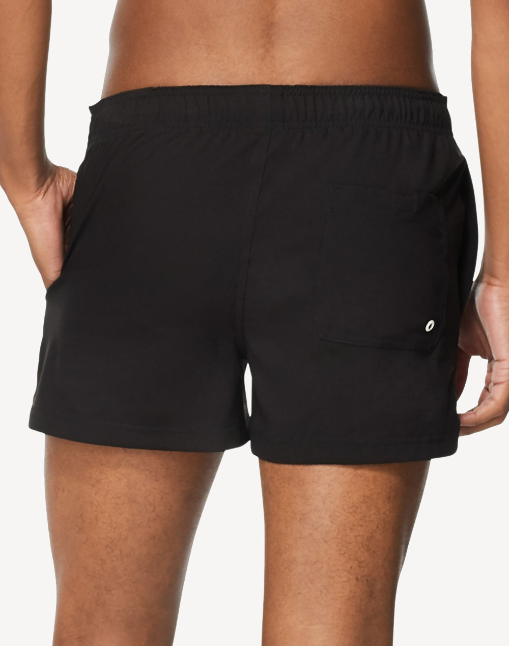 Redondo Edge 14" Swim Trunk#color_black