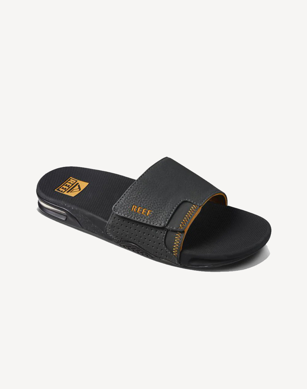 Fanning Slide Sandal#color_black