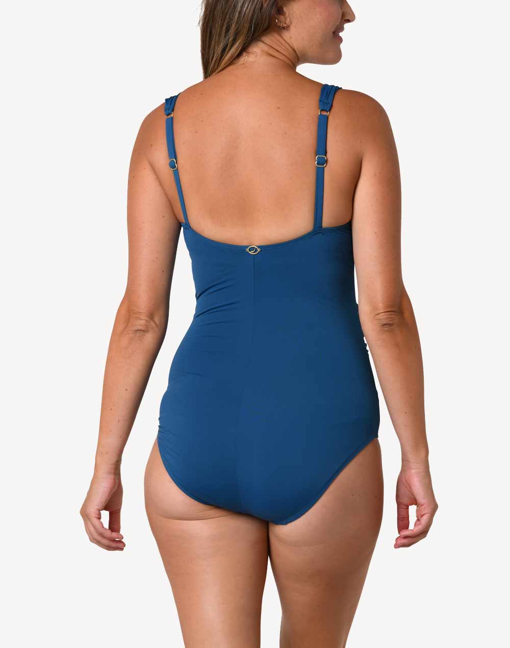 Solid Surplice One Piece