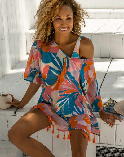 Palms In Paradise Tunic Cover Up#color_palms-in-paradise