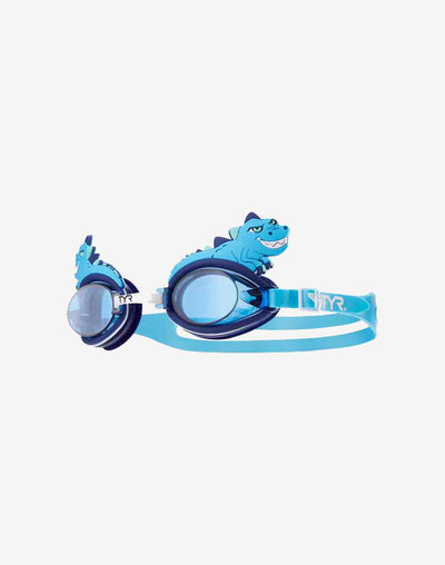 Kids Blue Dino Goggles#color_blue